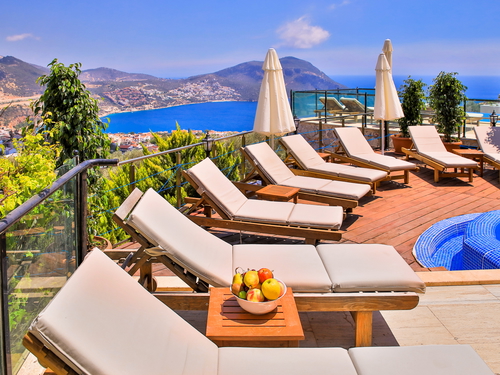  gece  -  Kasım
  | Kalkan Merkezde Deniz Manzaralı Lüks Villa